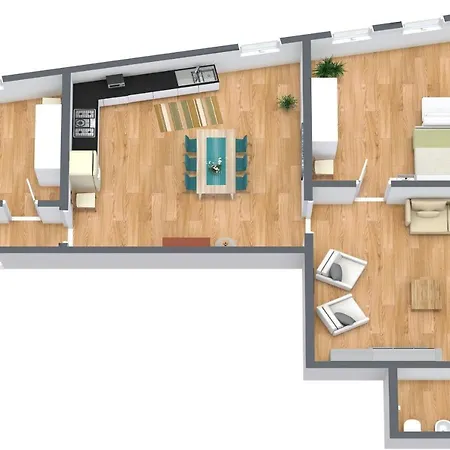 Campo San Polo Rialto شقة البندقية